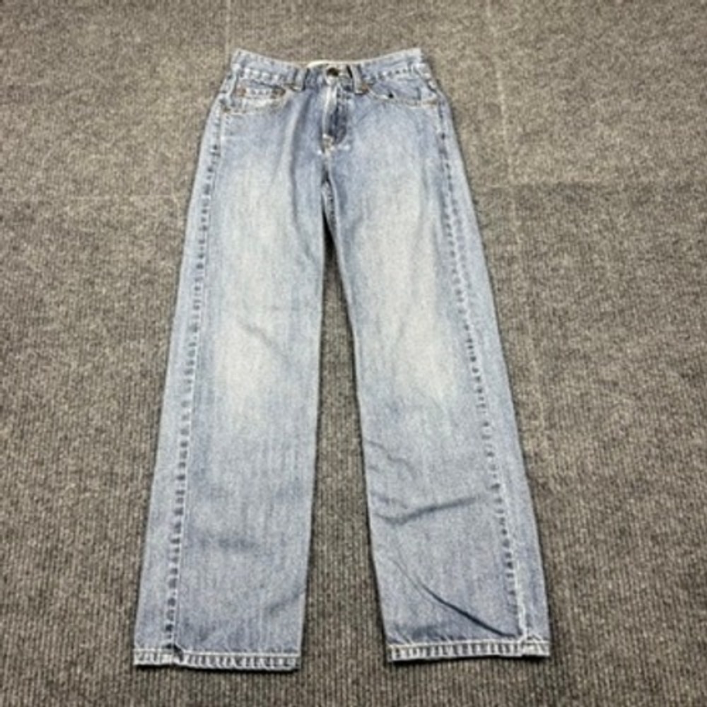 Levis 550 Relaxed Fit Light Wash Denim Jeans Kids 14 Slim W25 L27 5550-951